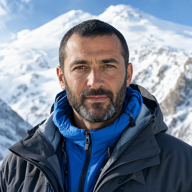 Тимур Гаджиев, представитель команды Kavkaz Freeride